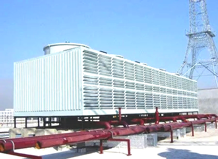 Electric power cooling tower